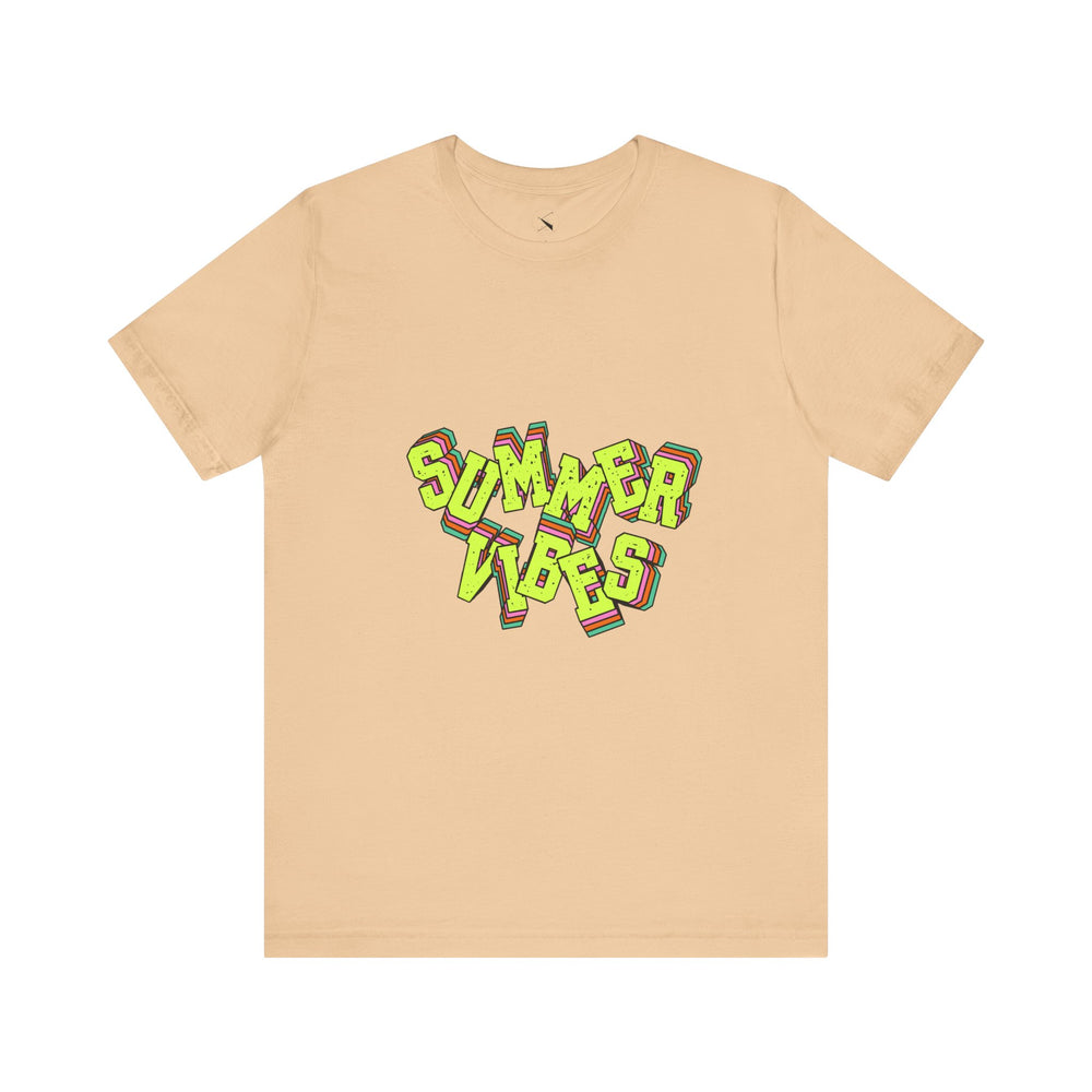 Summer Vibes Men's Jersey Tee