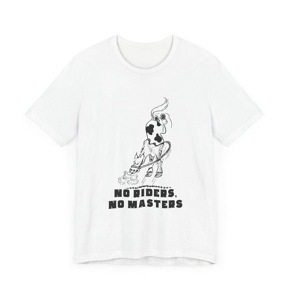 No Riders No Masters V.2 Jersey Short Sleeve Tee