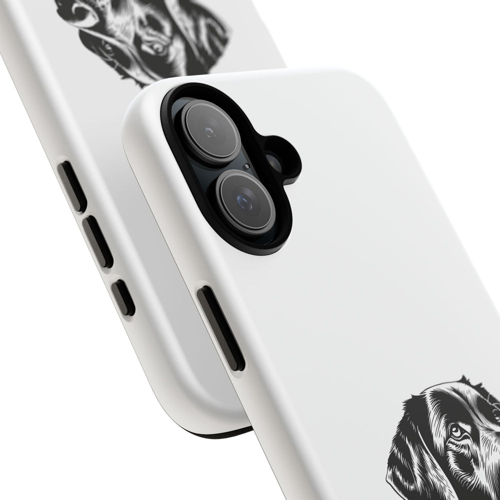 Black Lab Protective Phone Case