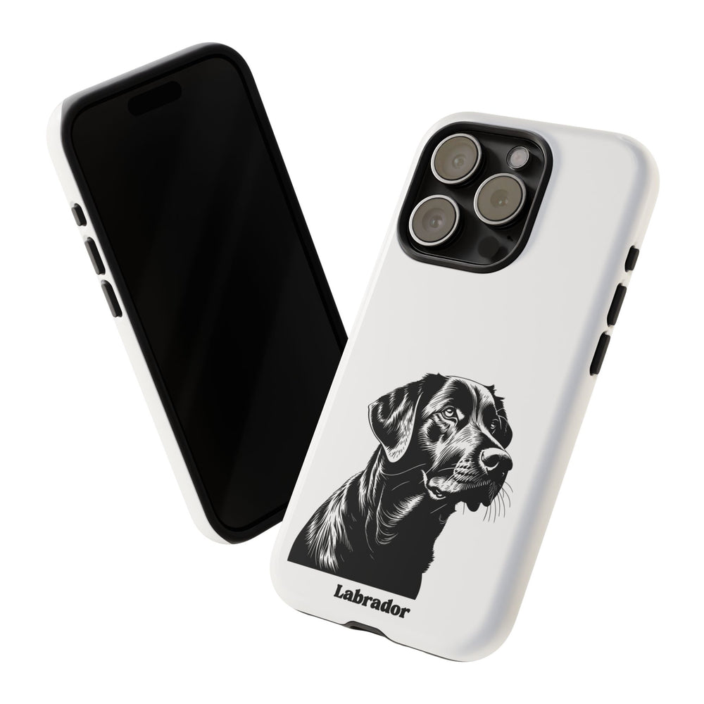 Black Lab Protective Phone Case