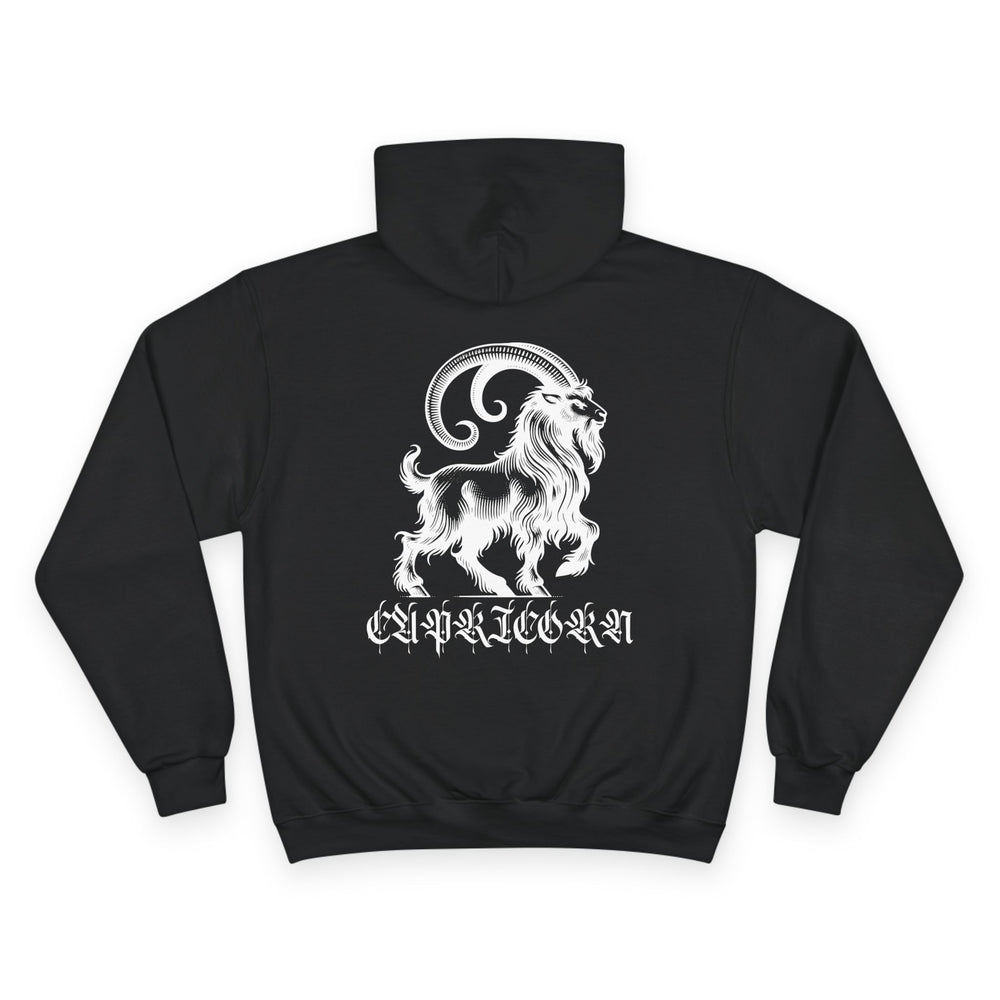 Capricorn Champion Hoodie (backprint)