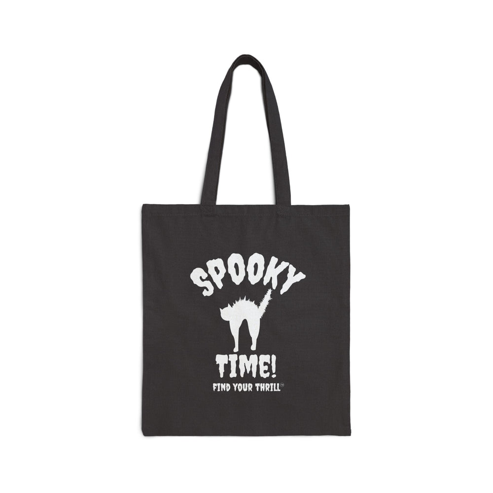 Spooky Time! Find Your Thrill Cotton Canvas Tote Bag