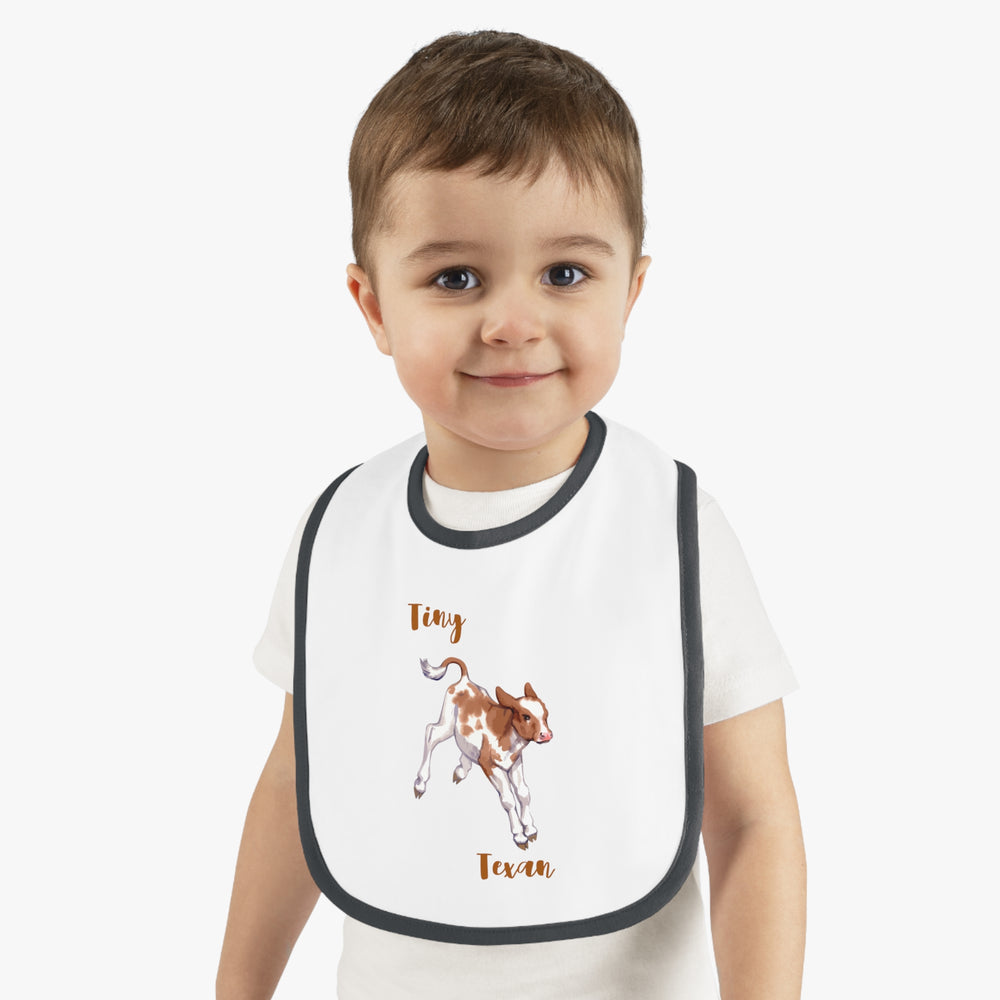 Tiny Texan Bucking Calf Bib