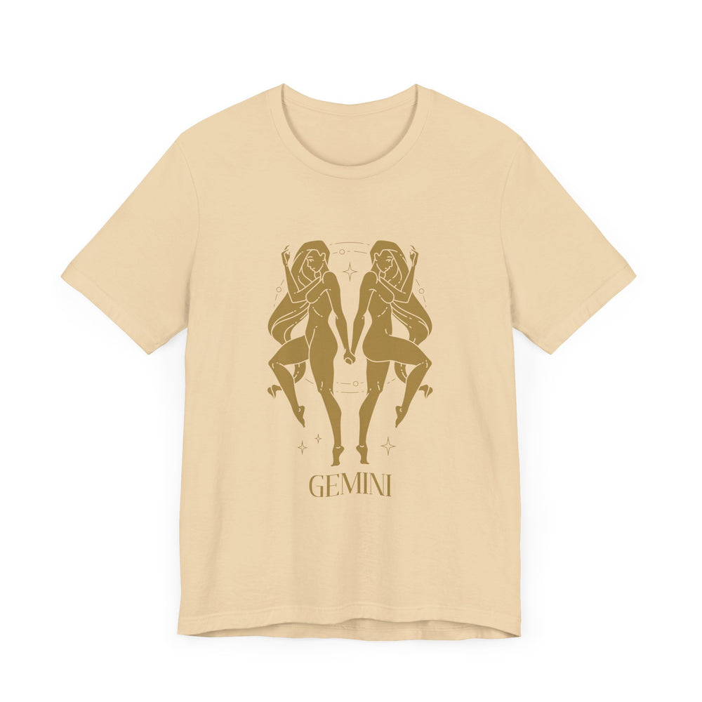 Gemini The Twins Zodiac Unisex Jersey Short Sleeve Tee