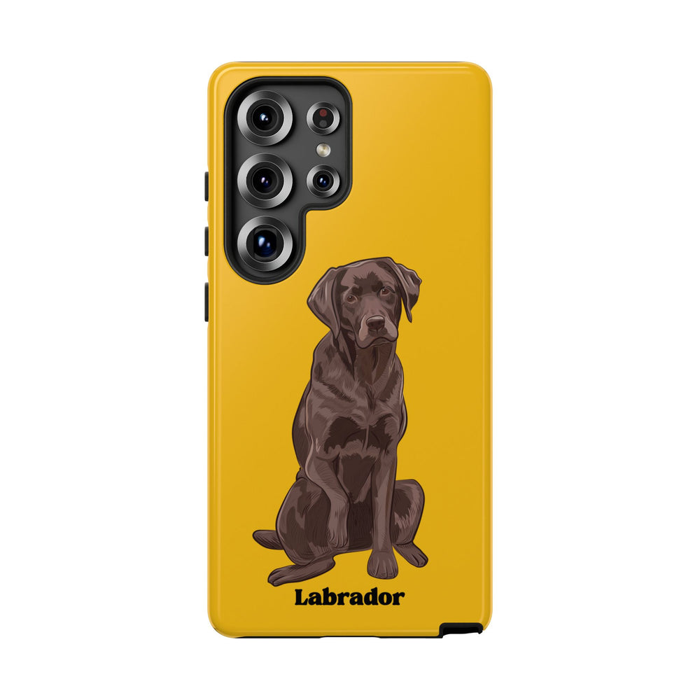 Chocolate Lab Protective Phone Case