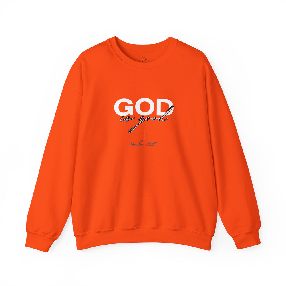 God Is Good - Psalms 34:18 - Crewneck Sweatshirt