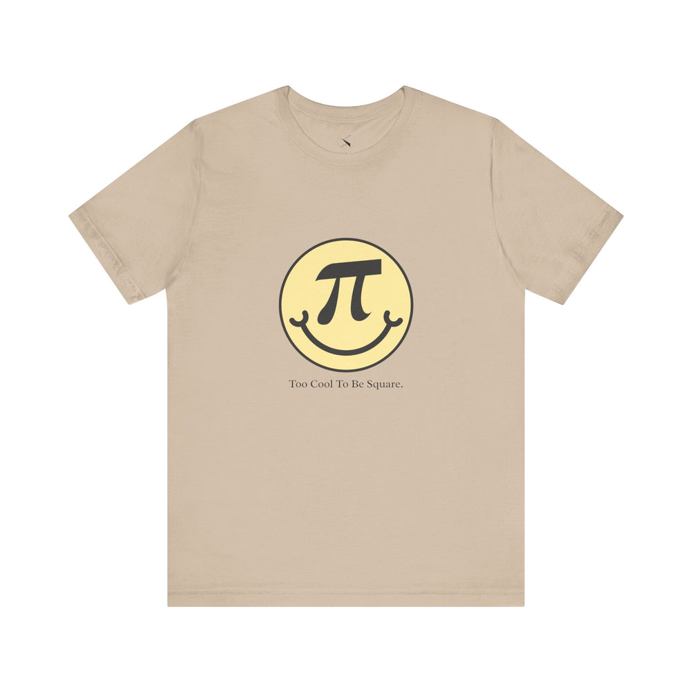 Pi Day Too Cool To Be Square Men's Jersey Short Sleeve Tee