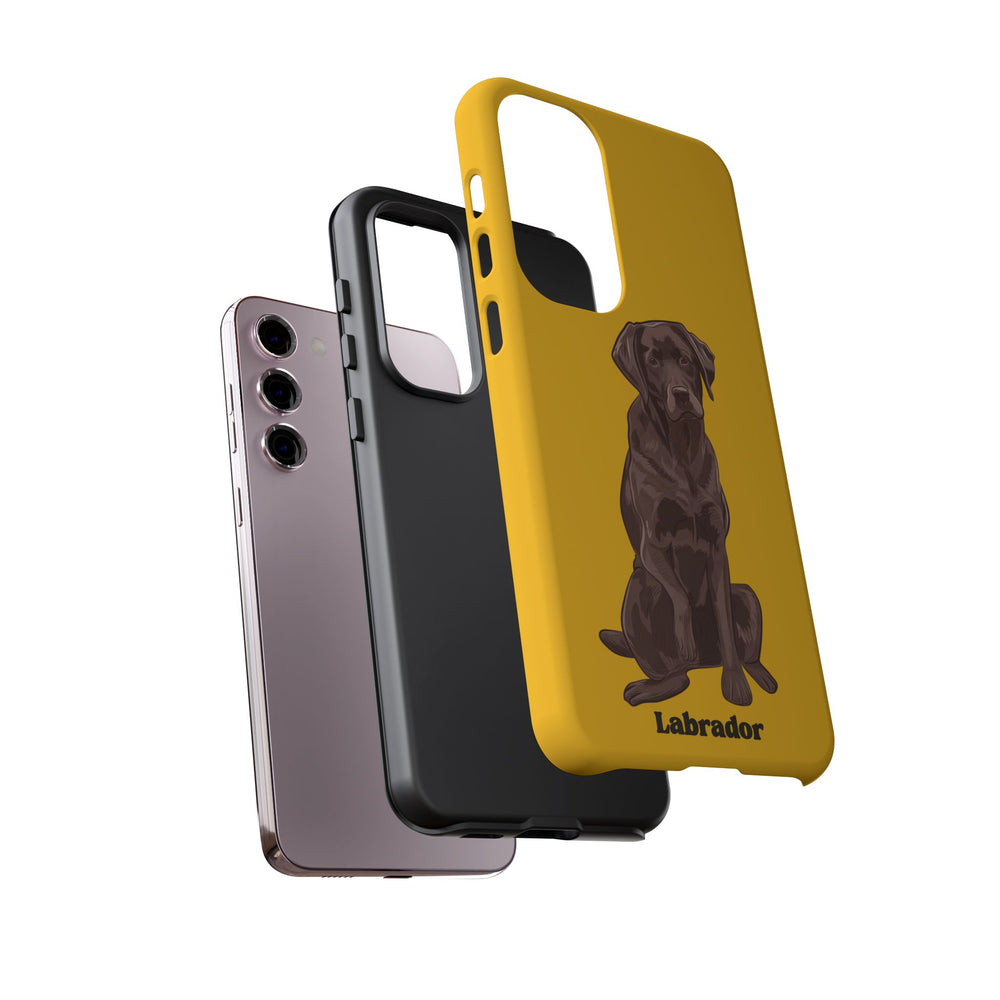Chocolate Lab Protective Phone Case