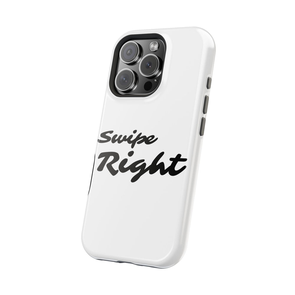 Swipe Right iPhone 16, 15 Magnetic Tough Cases - A Perfect Match for Your iPhone