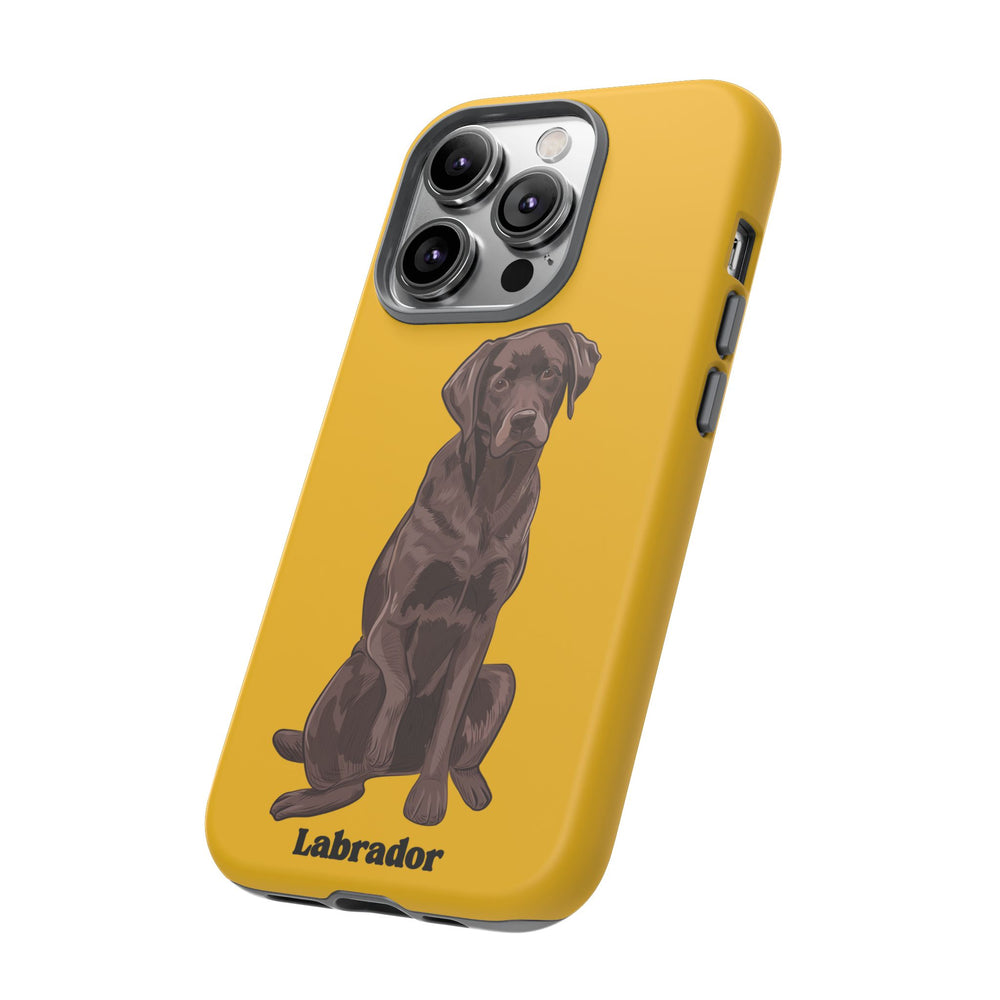 Chocolate Lab Protective Phone Case