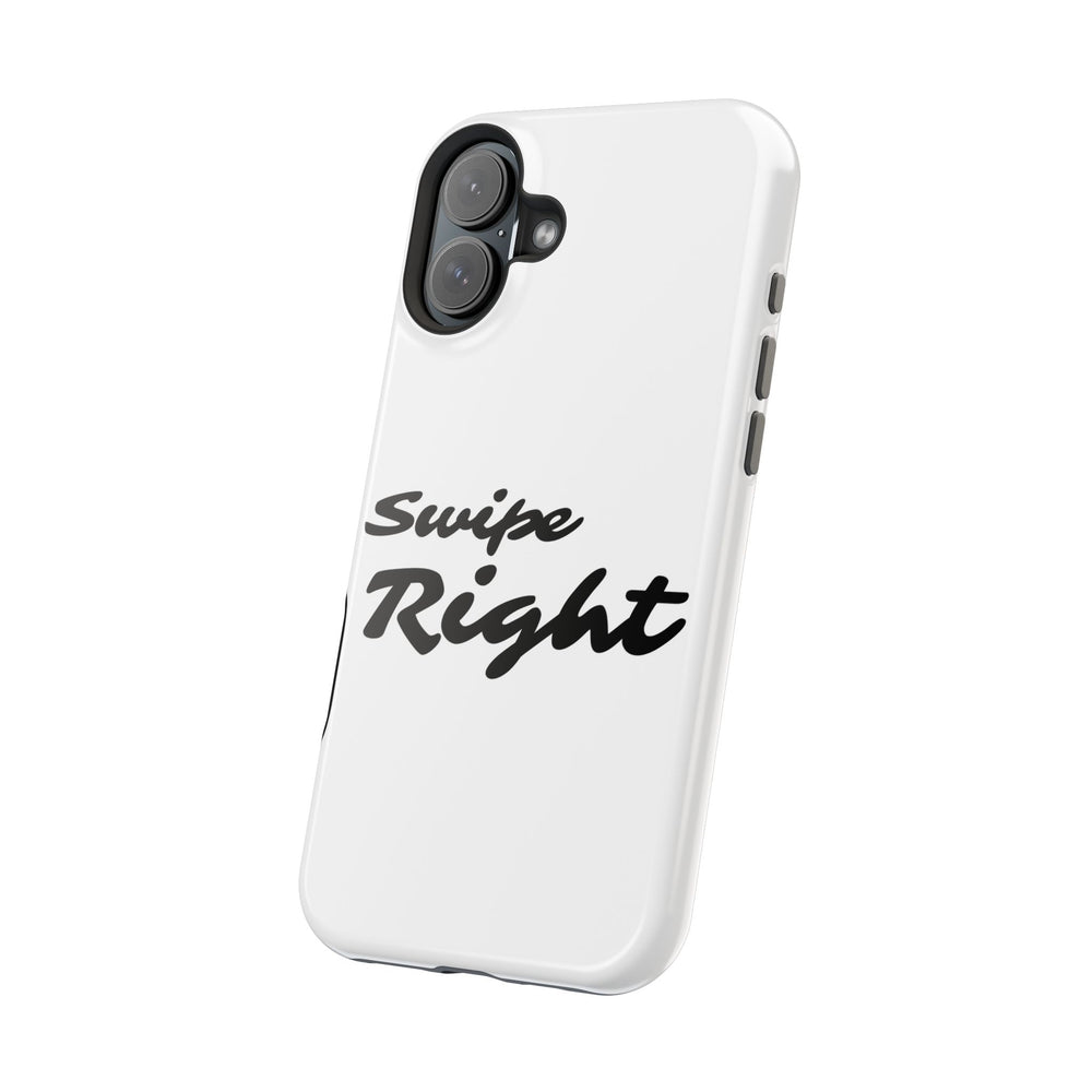 Swipe Right iPhone 16, 15 Magnetic Tough Cases - A Perfect Match for Your iPhone