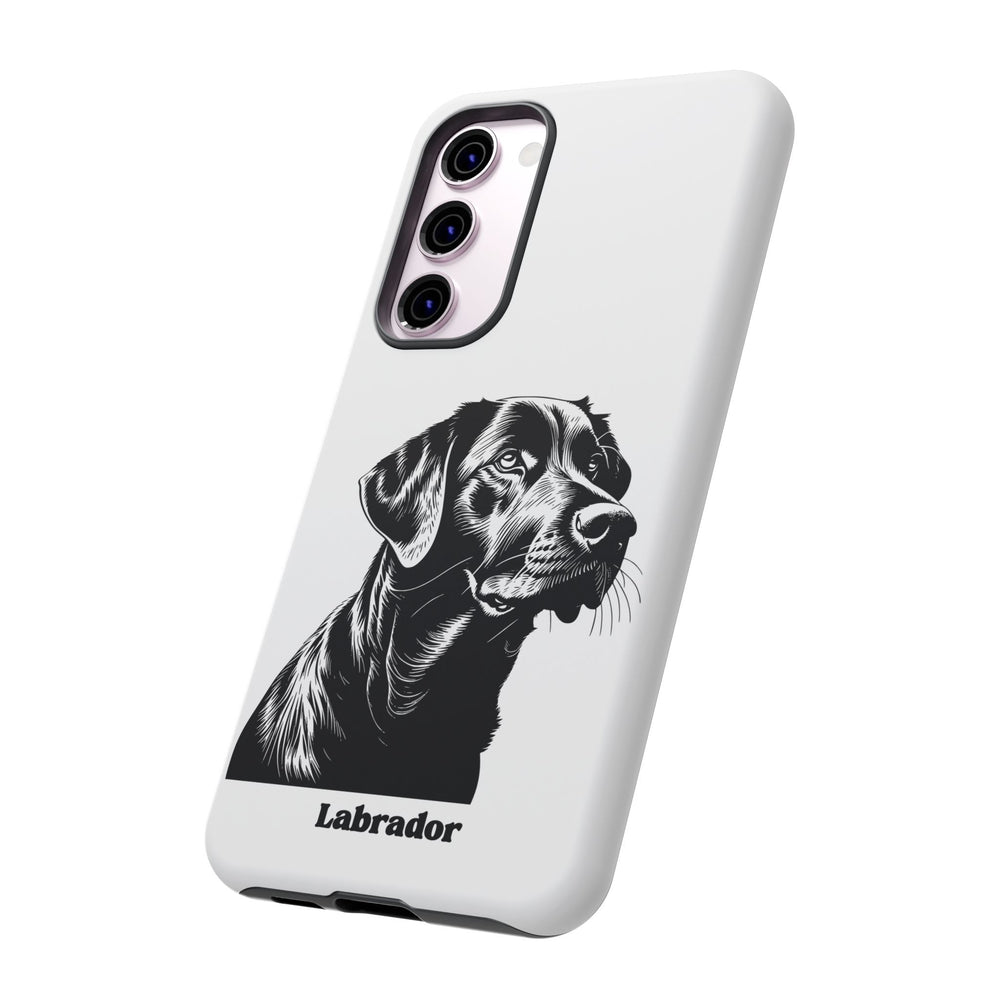 Black Lab Protective Phone Case