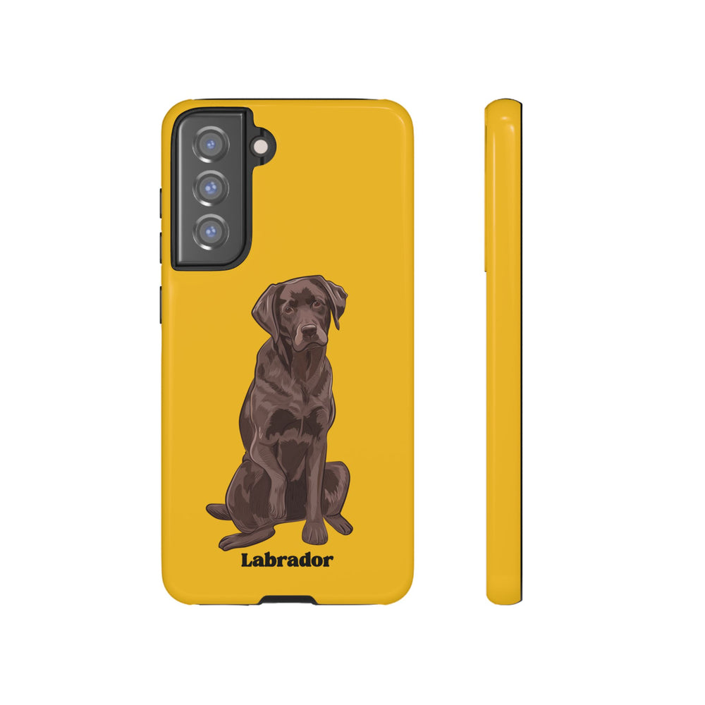 Chocolate Lab Protective Phone Case