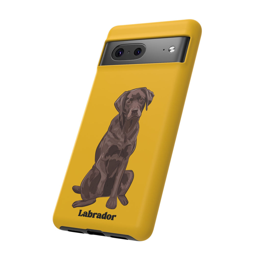 Chocolate Lab Protective Phone Case