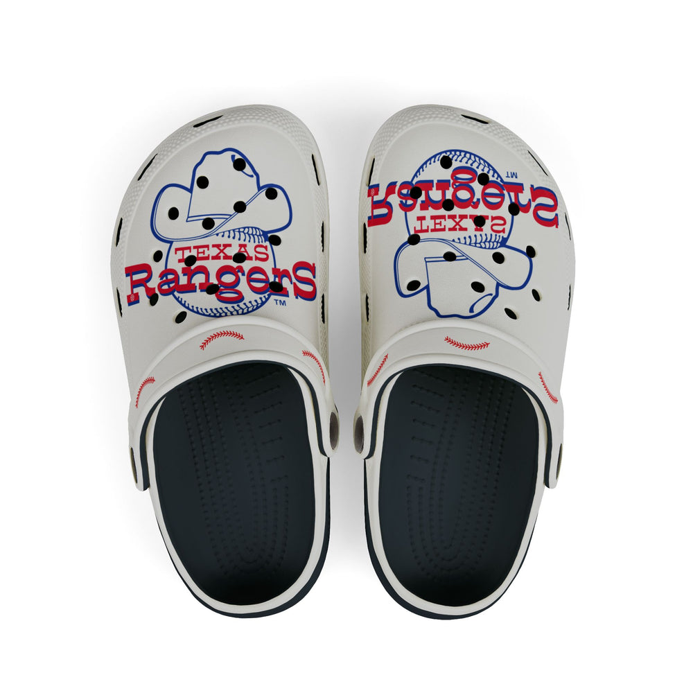 Texas Rangers Baseball Kid's EVA Foam Clogs