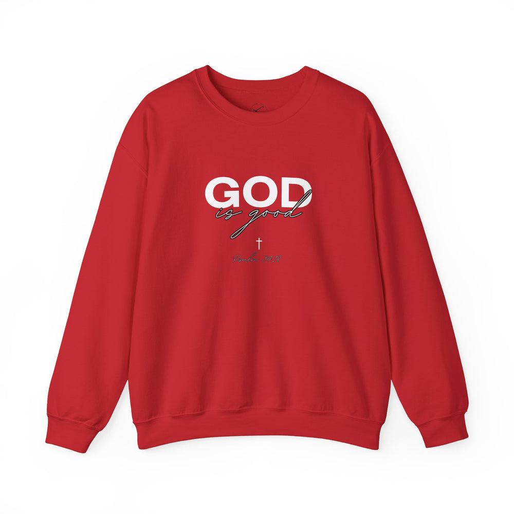 God Is Good - Psalms 34:18 - Crewneck Sweatshirt