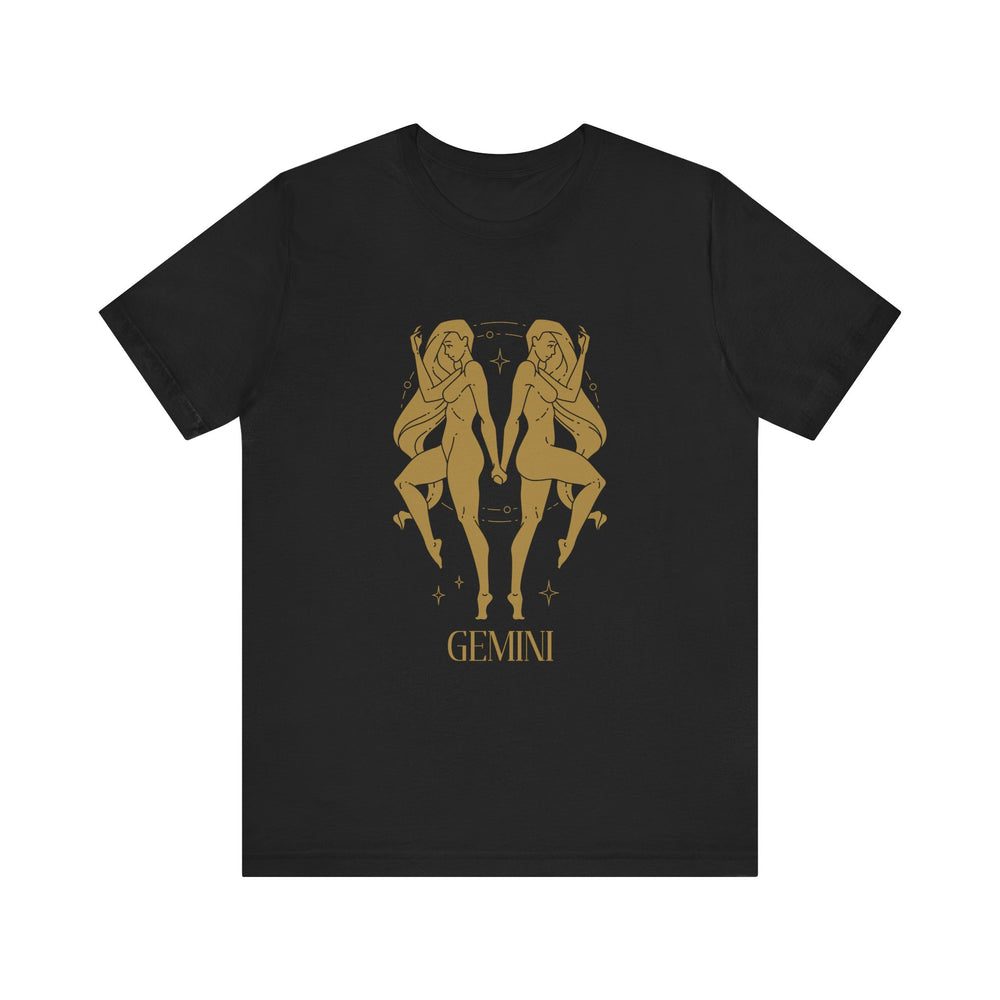 Gemini The Twins Zodiac Unisex Jersey Short Sleeve Tee