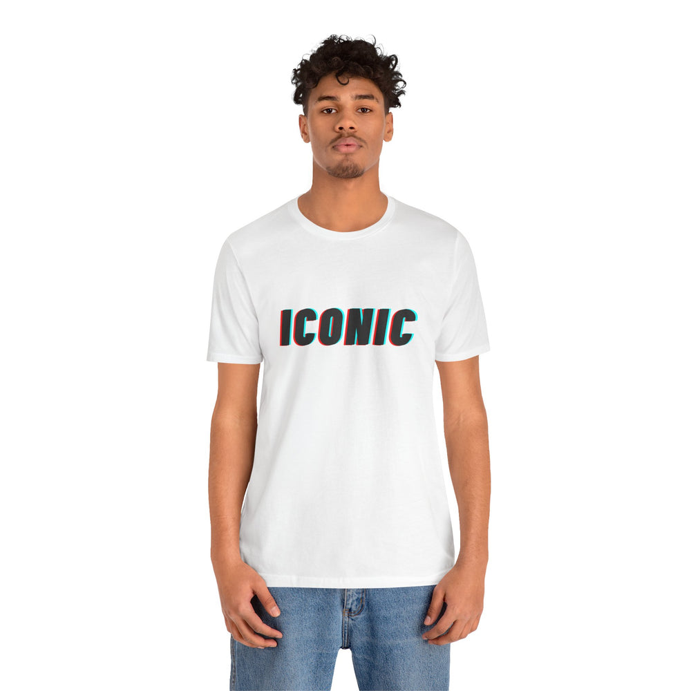 "Iconic" Men's Jersey Short Sleeve Tee