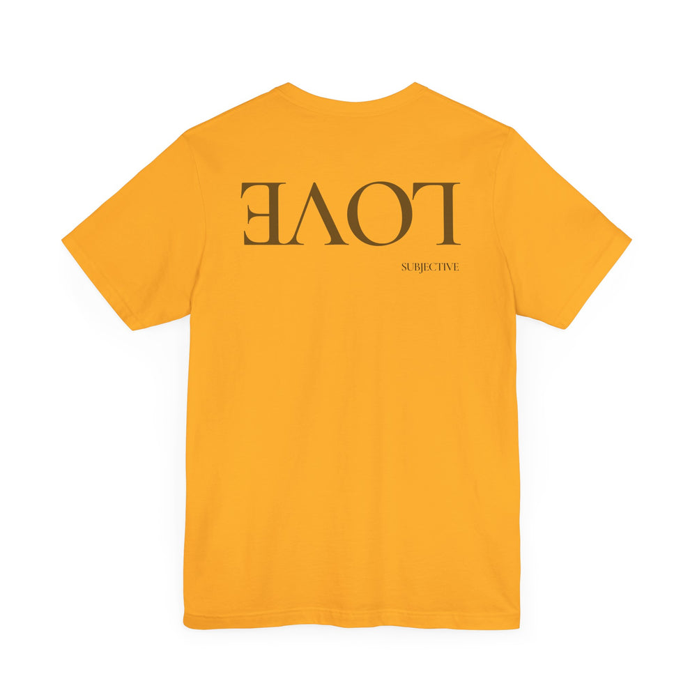 EVOL Subjective Men's Jersey Short Sleeve Tee – Love, Your Way ❤️