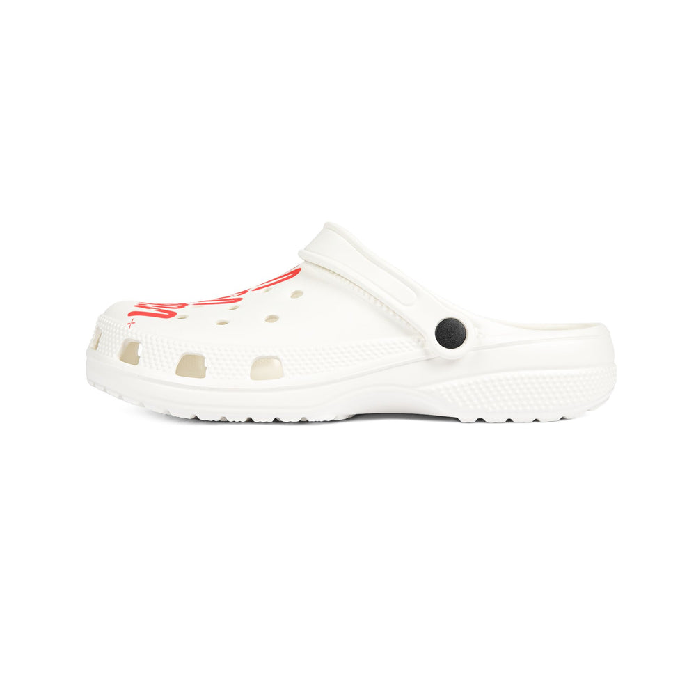 Vibes Vibes Vibes White Crocs