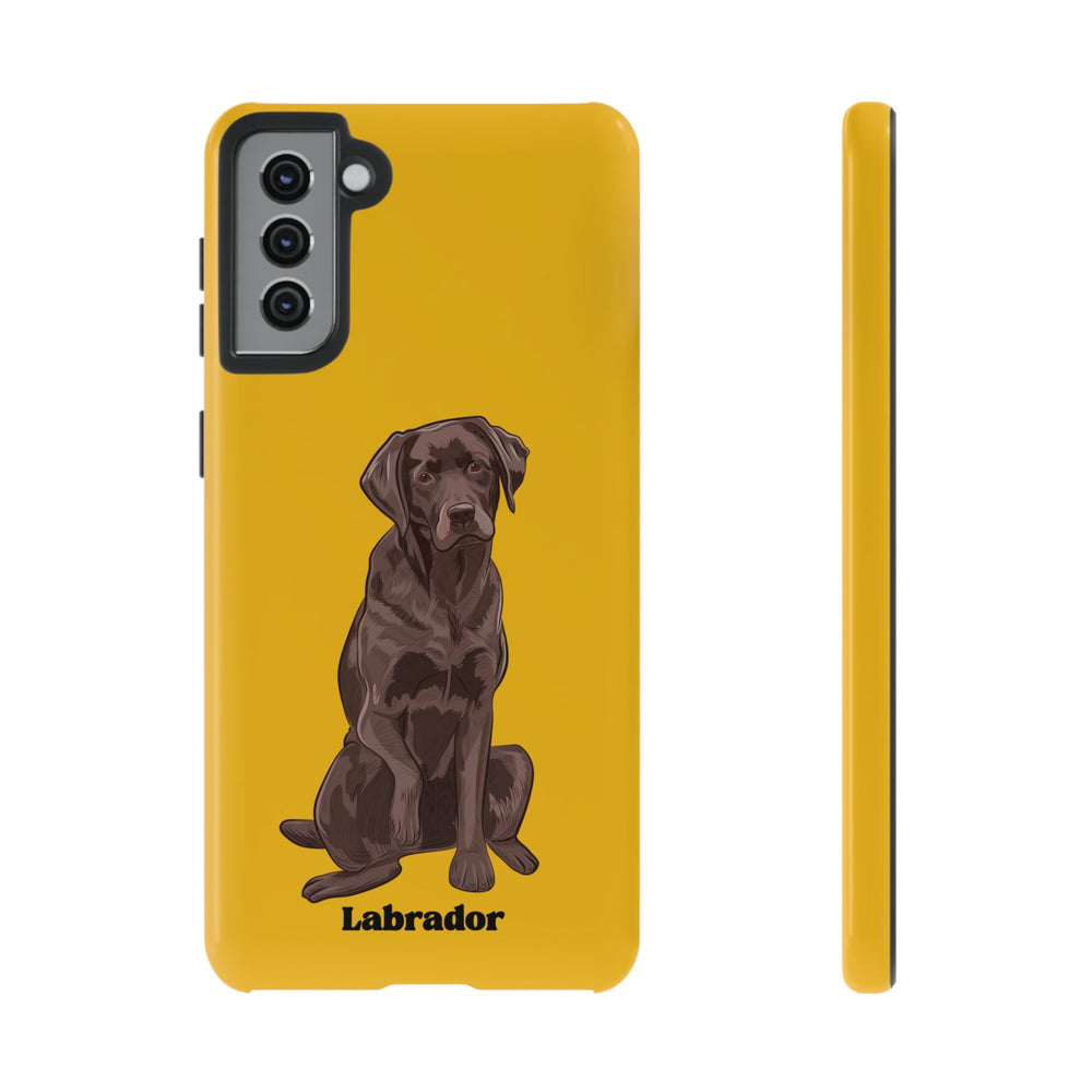 Chocolate Lab Protective Phone Case