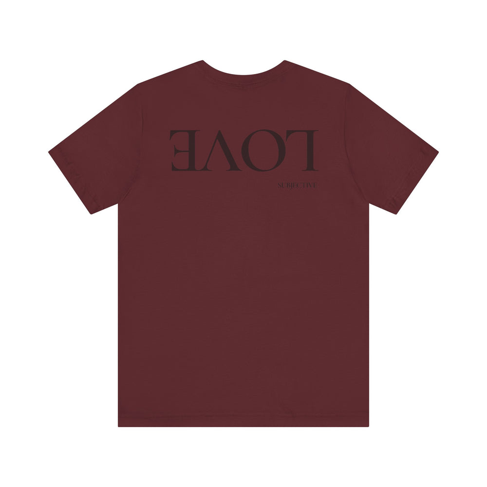 EVOL Subjective Men's Jersey Short Sleeve Tee – Love, Your Way ❤️