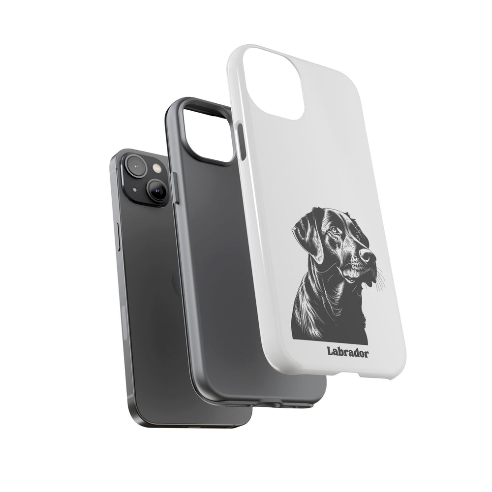 Black Lab Protective Phone Case