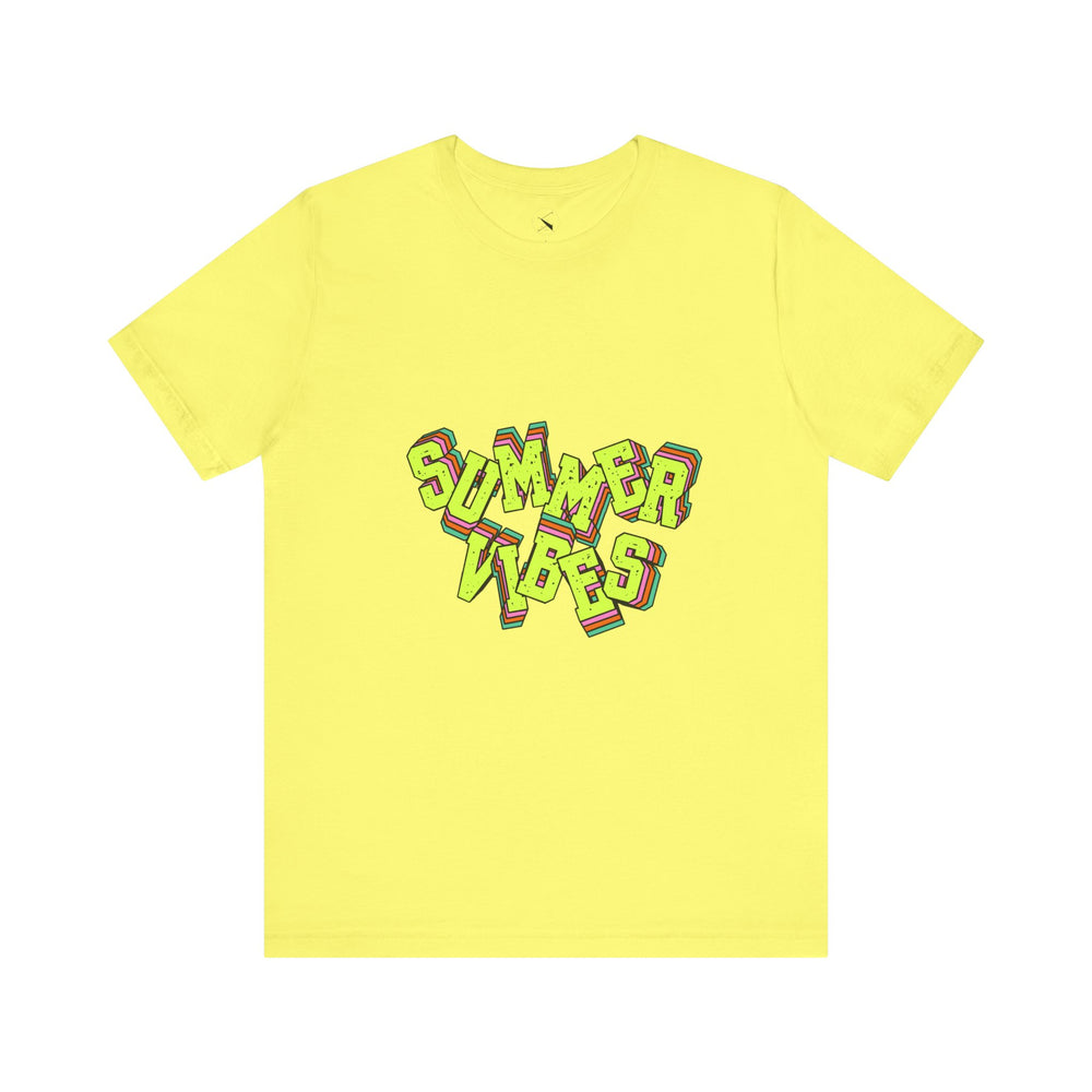 Summer Vibes Men's Jersey Tee