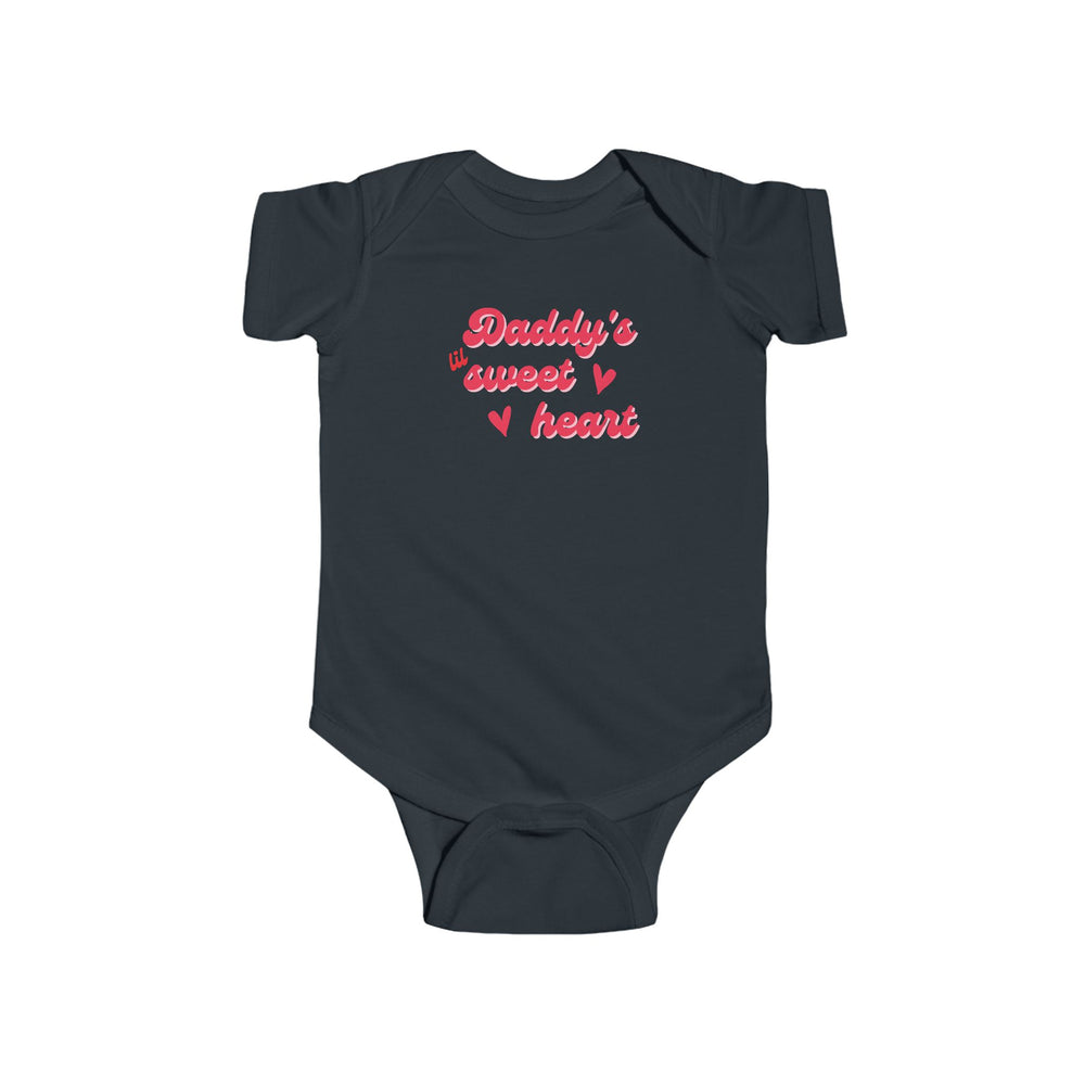Daddy's lil sweet heart onesie