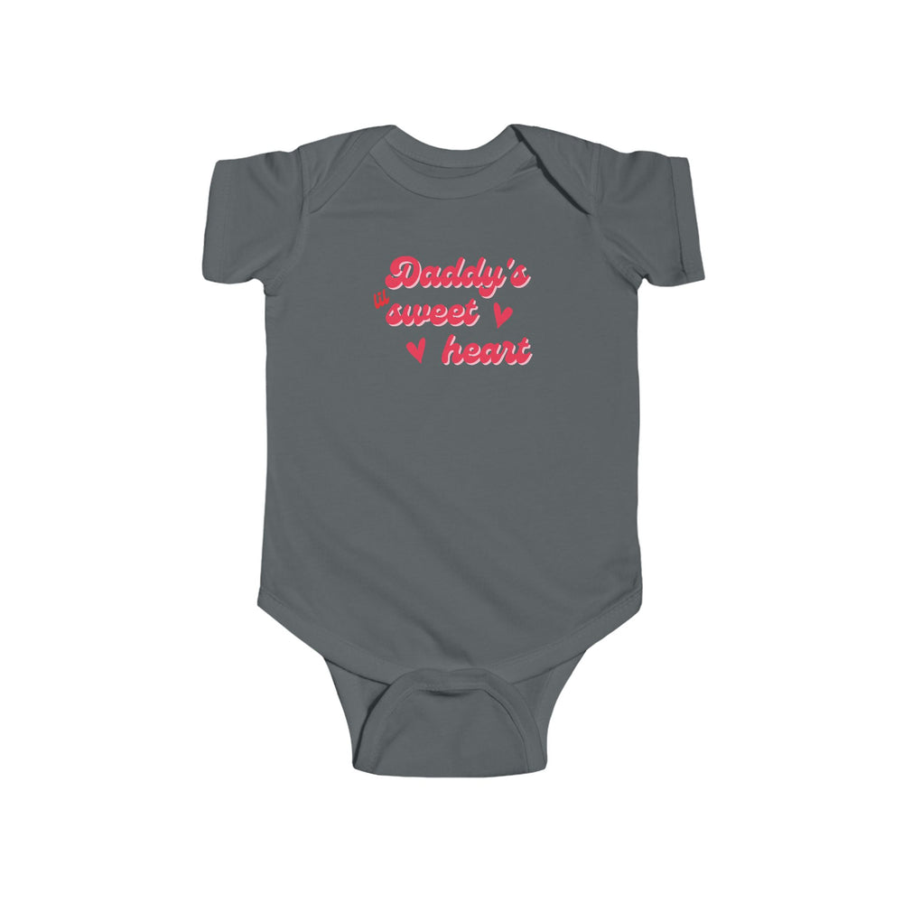 Daddy's lil sweet heart onesie