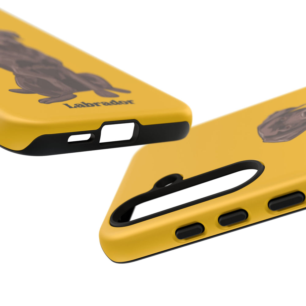 Chocolate Lab Protective Phone Case