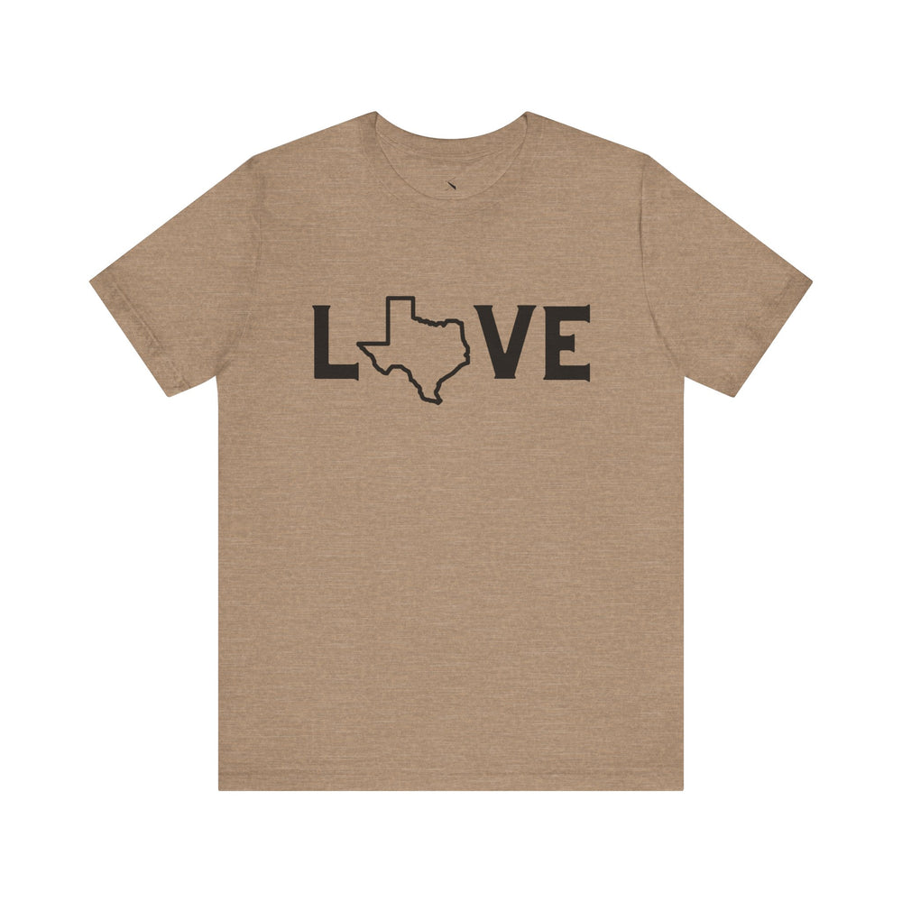 Texas Love Men's Tee – Lone Star State