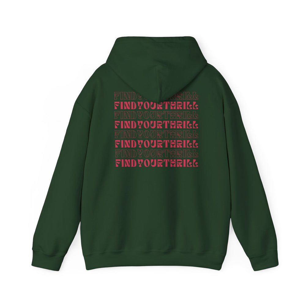 Find Your Thrill Hoodie – Adventure in Every Thread 🌎💙