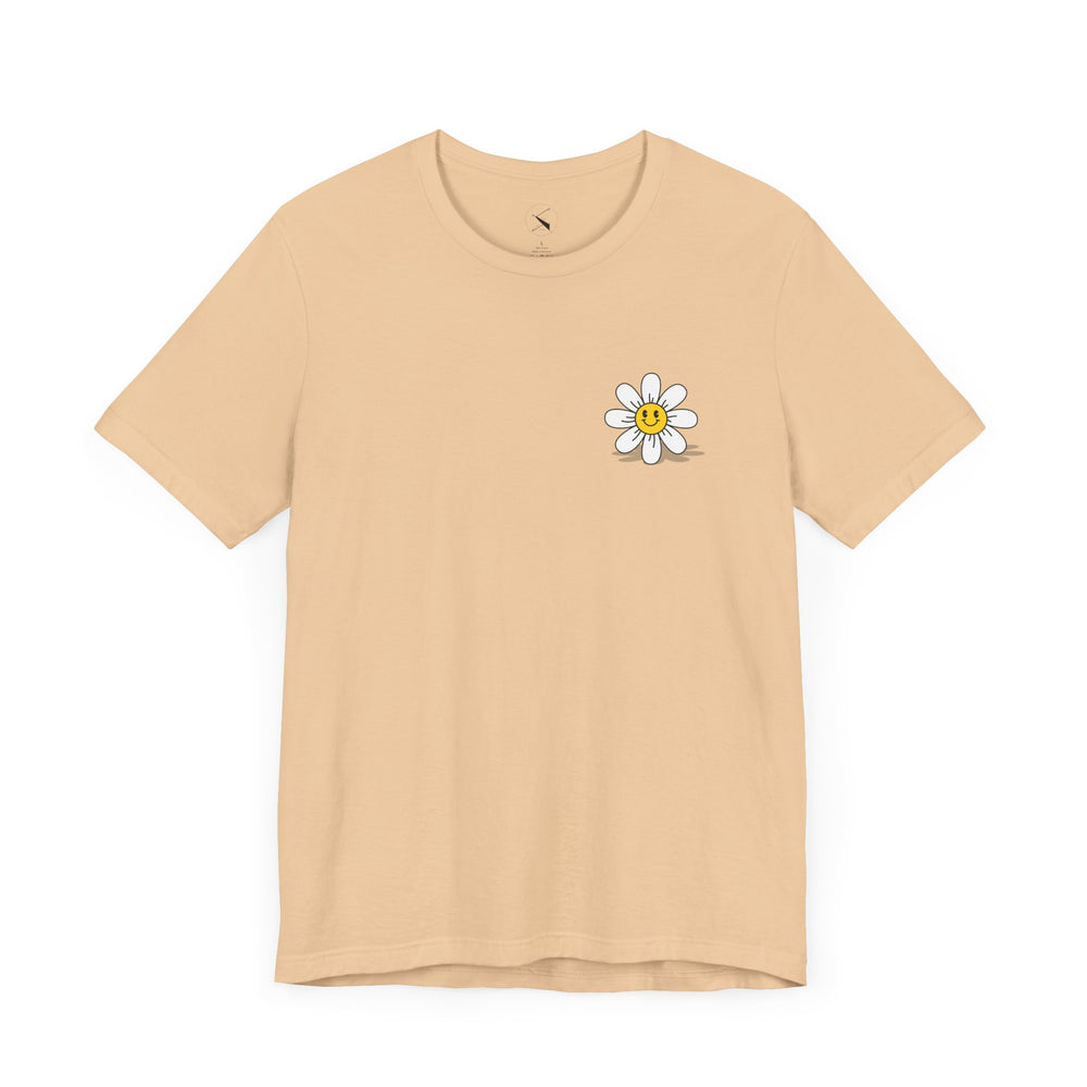 Smiling Daisy Men's Jersey Tee - Casual Summer Vibes