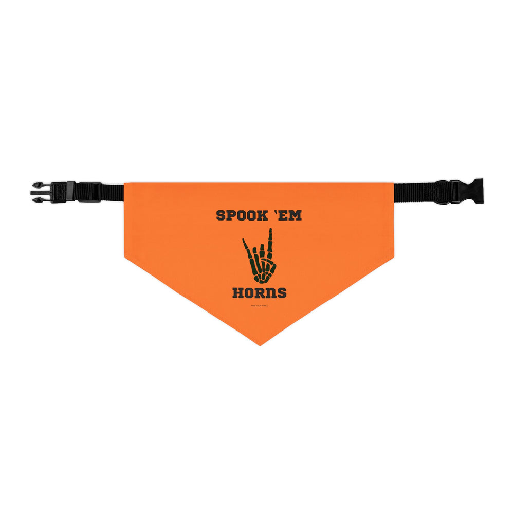 Spook 'Em! UT Longhorns Halloween Pet Bandana Collar