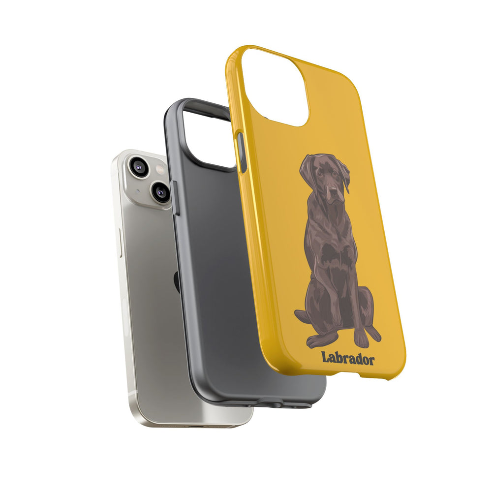 Chocolate Lab Protective Phone Case