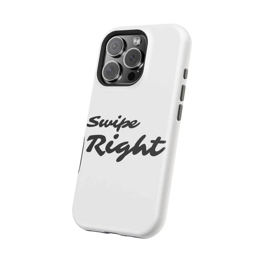 Swipe Right iPhone 16, 15 Magnetic Tough Cases - A Perfect Match for Your iPhone
