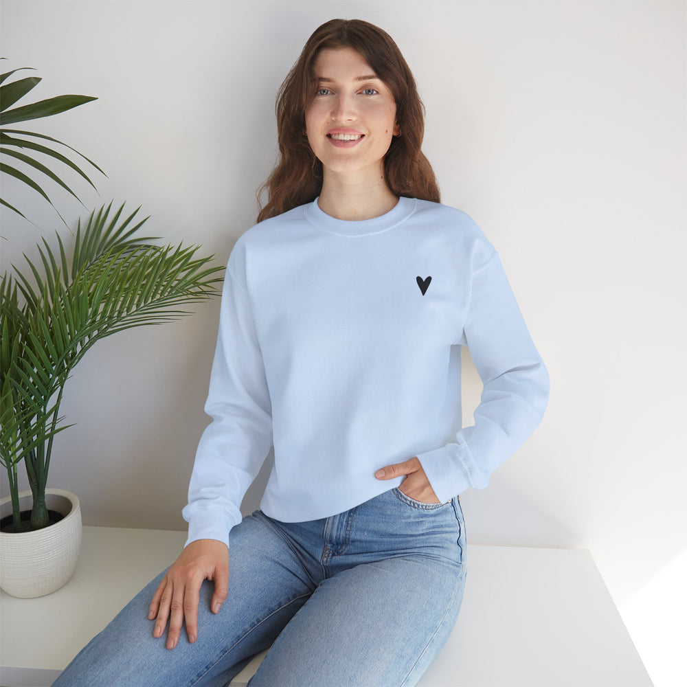 💖 Do More of What You Love, Love More of What You Do – Women’s Crewneck Sweatshirt 💖