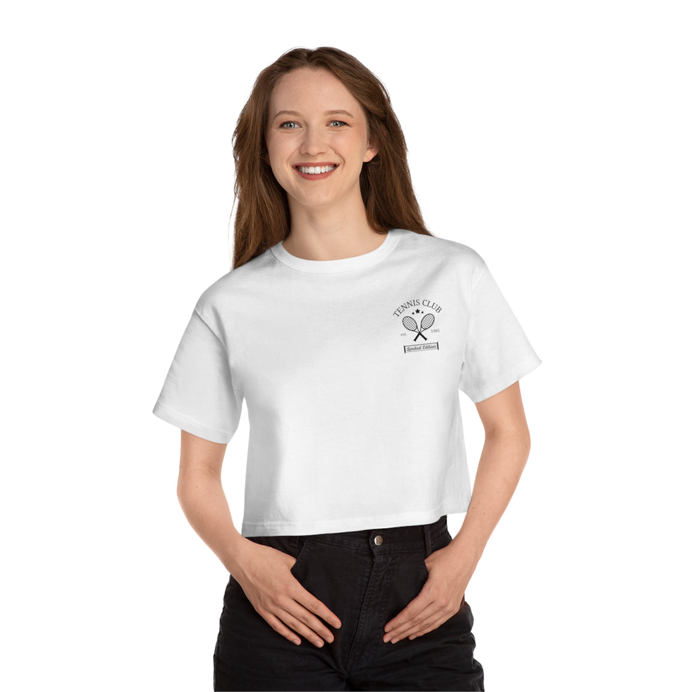 Tennis Club Champion Women's Heritage Cropped T-Shirt