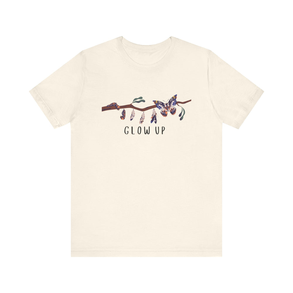 Glow Up Butterflies Jersey Short Sleeve Tee