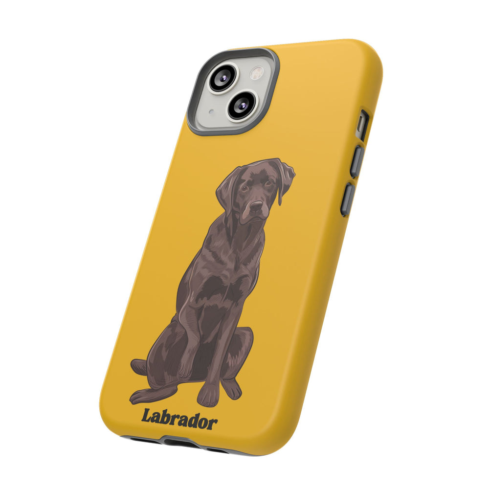 Chocolate Lab Protective Phone Case