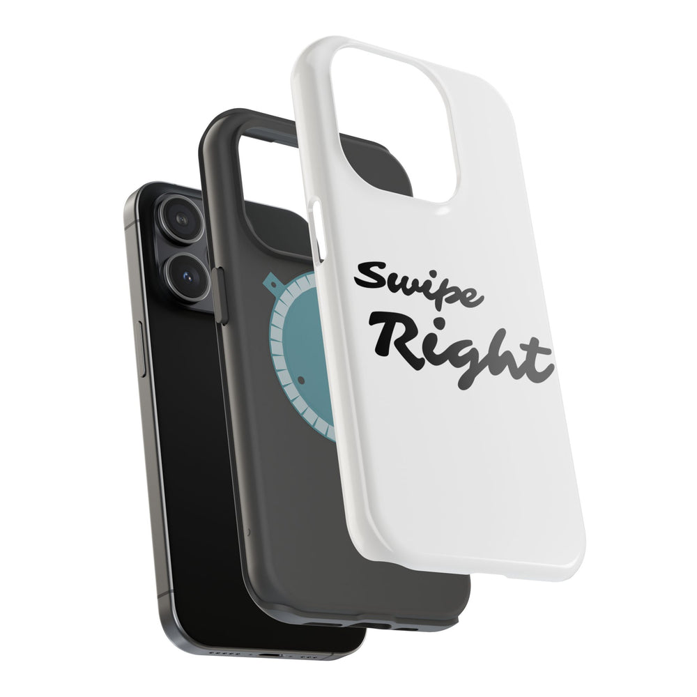 Swipe Right iPhone 16, 15 Magnetic Tough Cases - A Perfect Match for Your iPhone