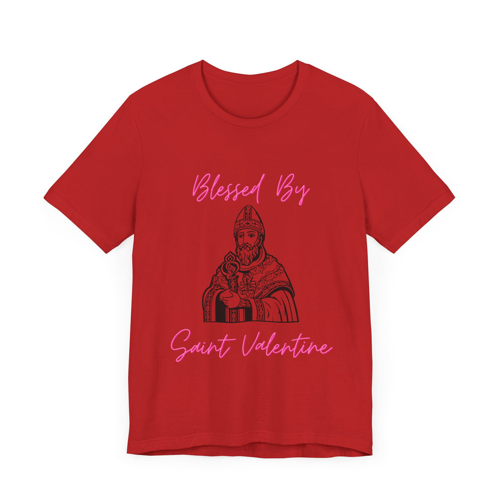 Blessed By Saint Valentine Men's T