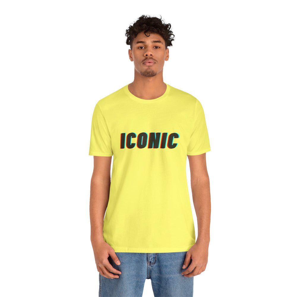 "Iconic" Men's Jersey Short Sleeve Tee