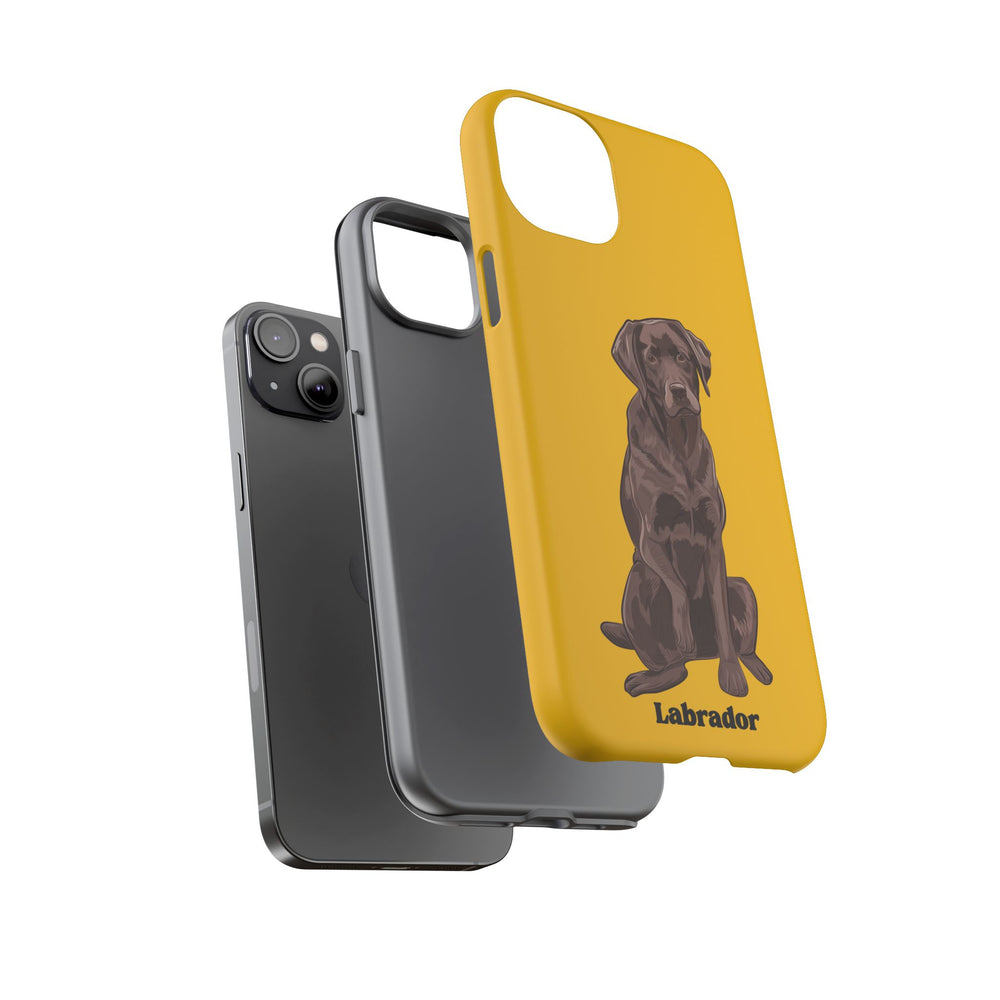 Chocolate Lab Protective Phone Case