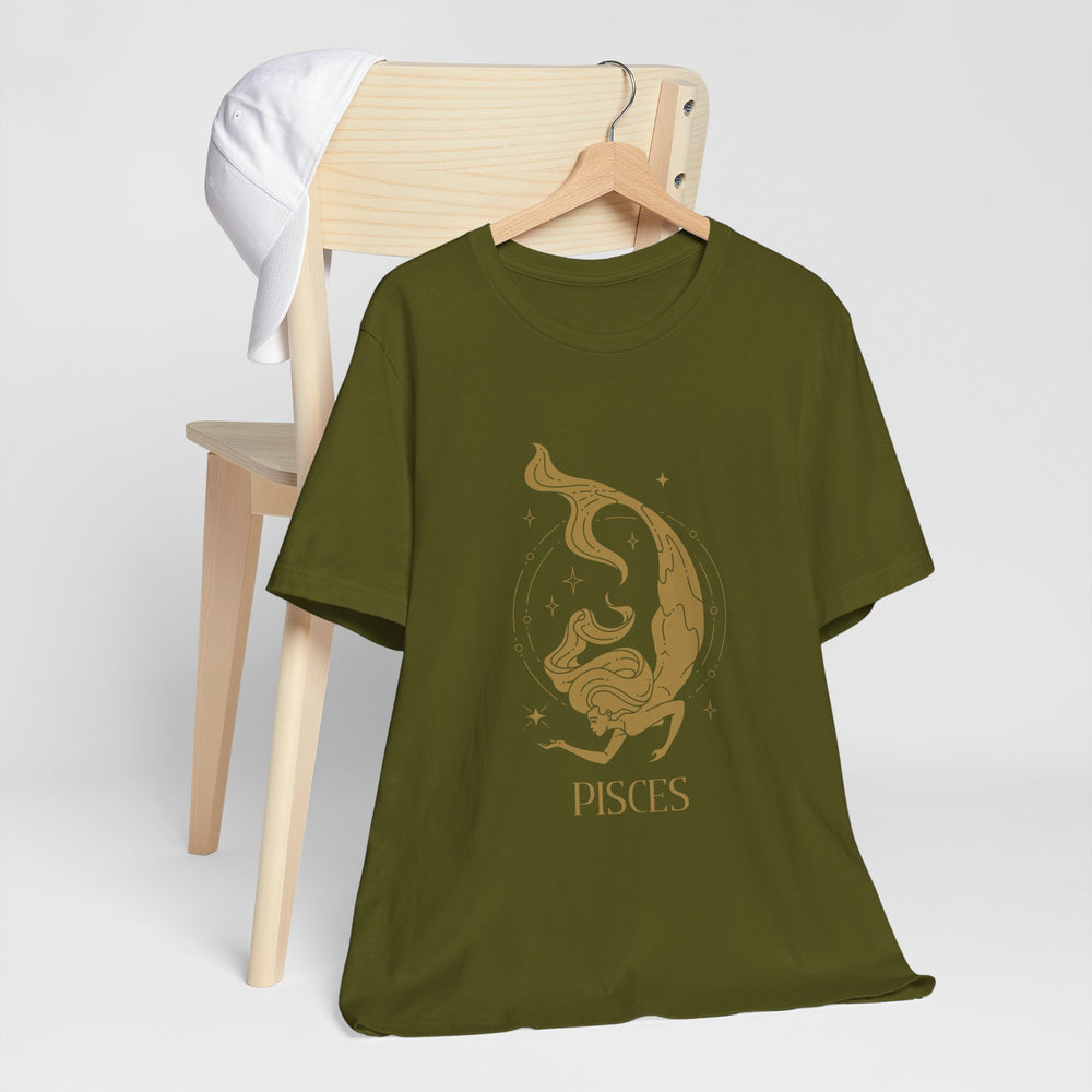 Pisces Constellation Zodiac Unisex Jersey Short Sleeve Tee