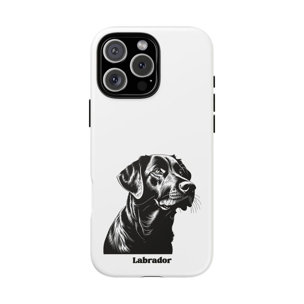 Black Lab Protective Phone Case