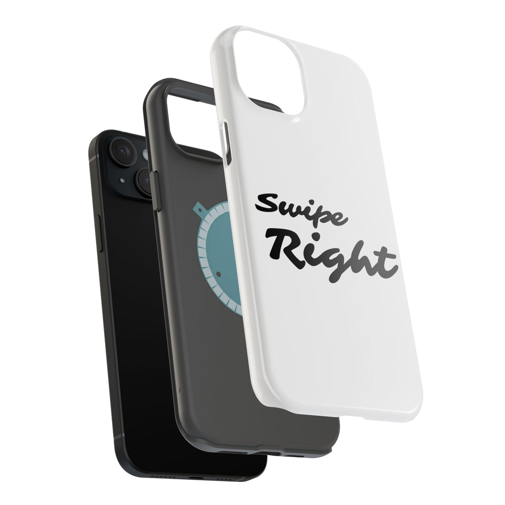 Swipe Right iPhone 16, 15 Magnetic Tough Cases - A Perfect Match for Your iPhone