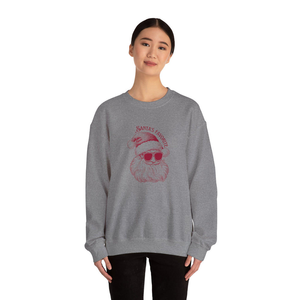 Santa's Favorite Crewneck Sweatshirt