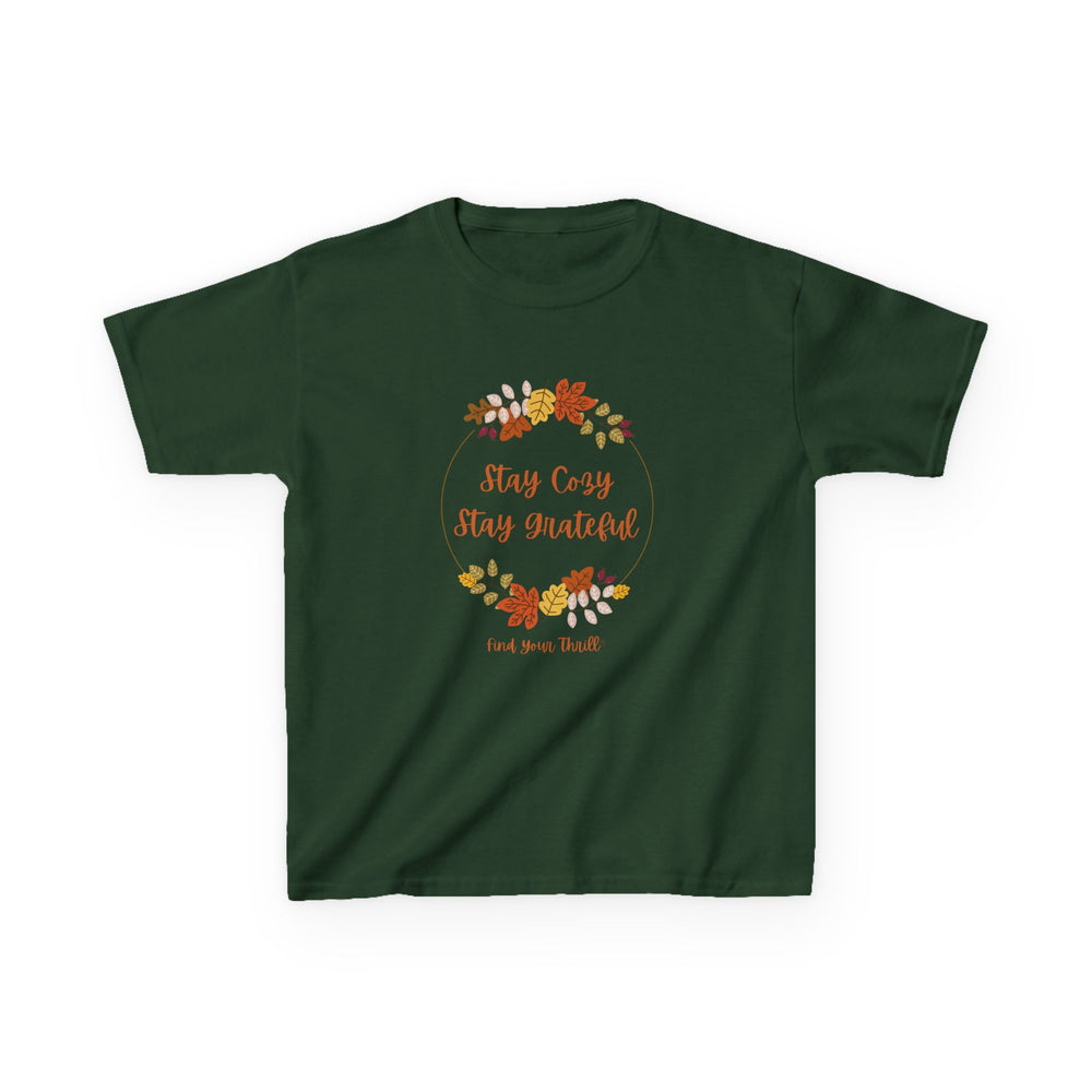 Stay Cozy Stay Grateful Kids Tee